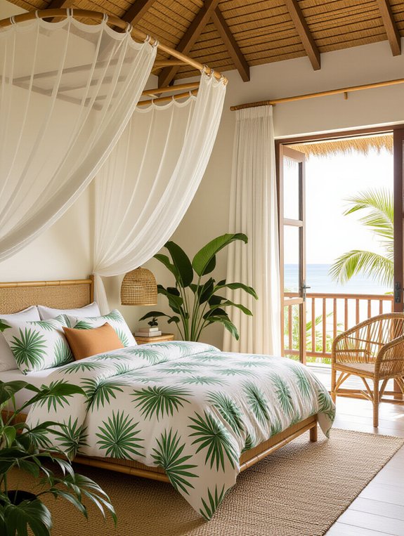 tropical oasis bedroom decor