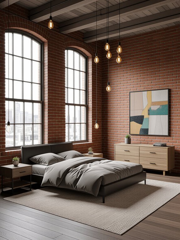 urban minimalist bedroom design