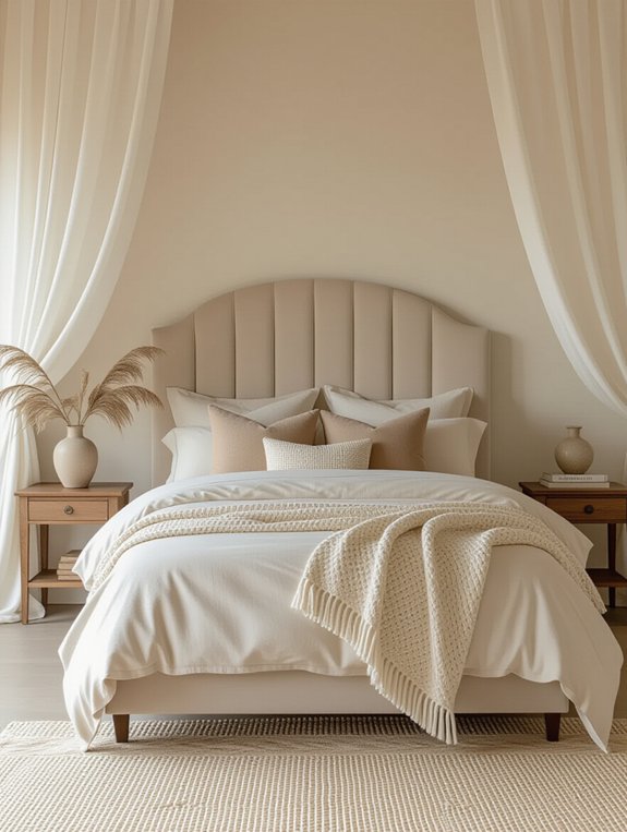 velvet and linen combination