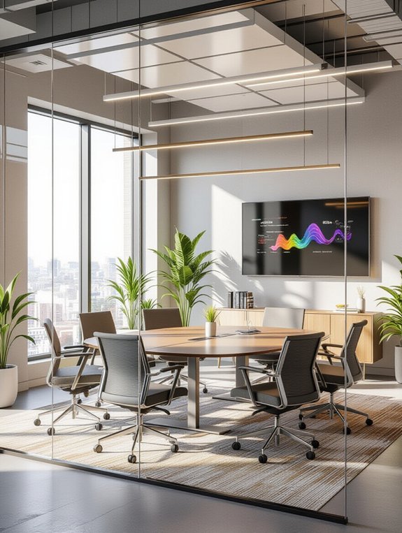 versatile collaborative meeting spaces