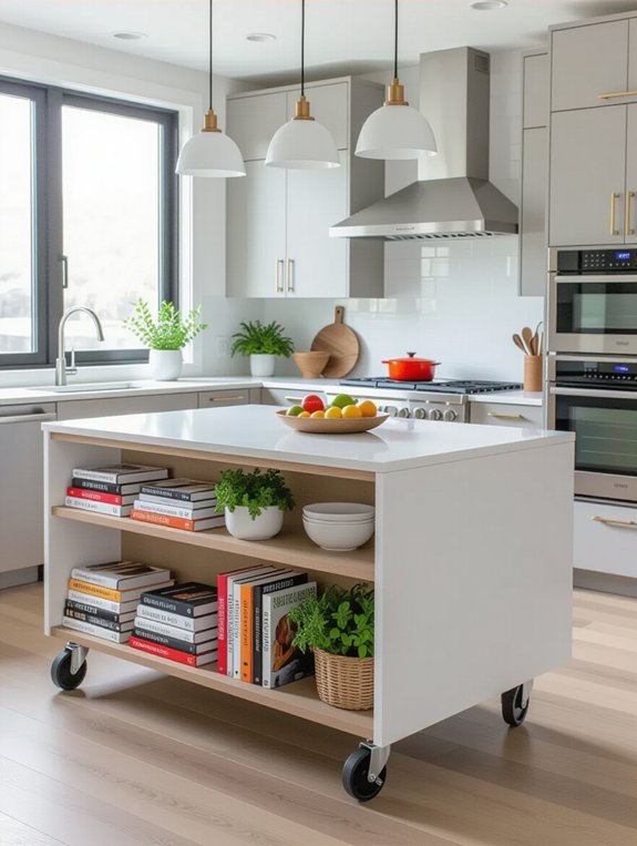 versatile space saving kitchen island