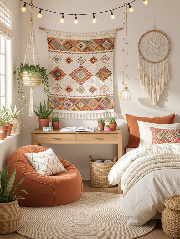 vibrant eclectic bohemian decor