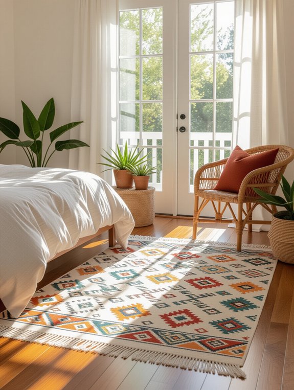 vibrant outdoor rugs transform