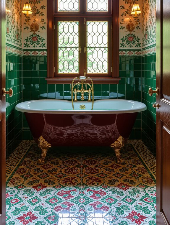 victorian mosaic floor designs