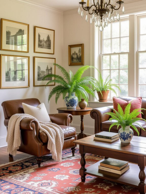 vintage charm for living room