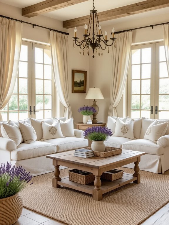 warm inviting neutral palette