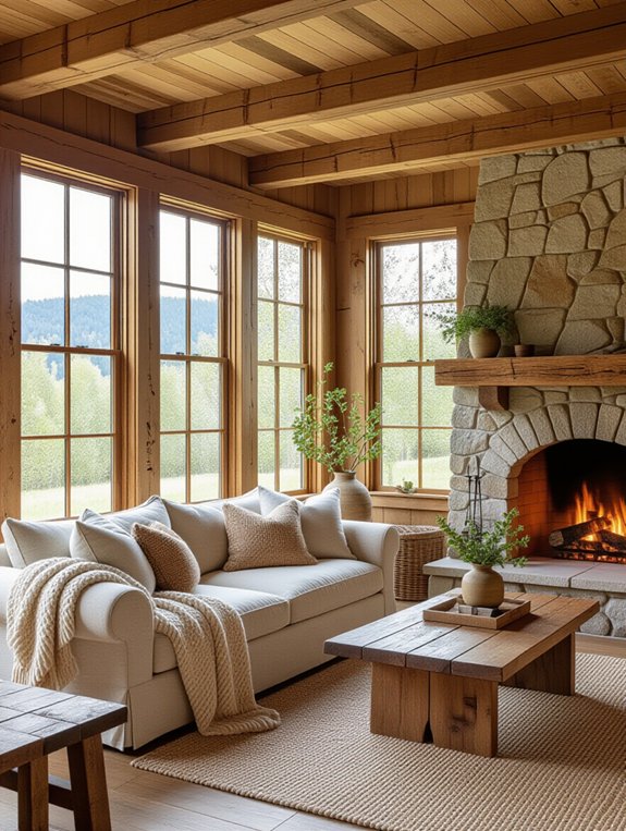warmth of wood retreat