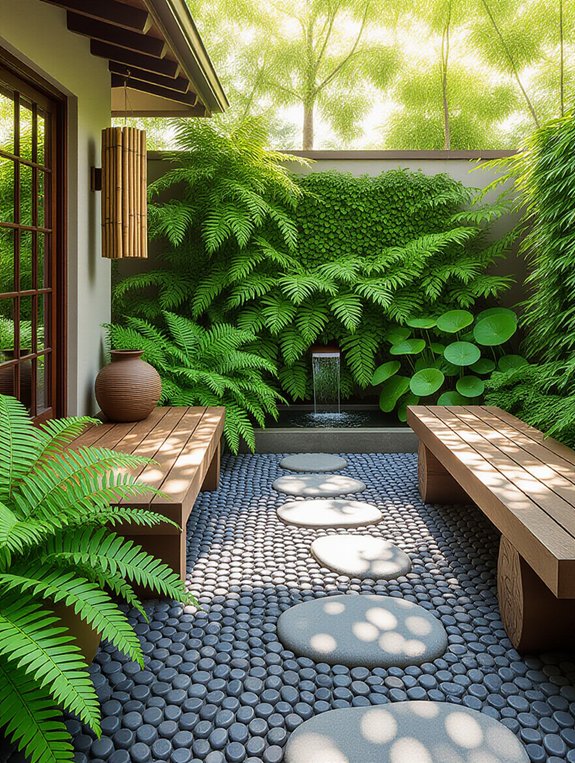 zen garden patio retreat