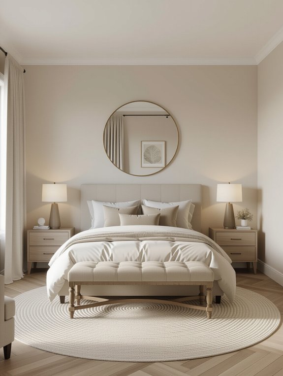 achieve bedroom symmetry balance