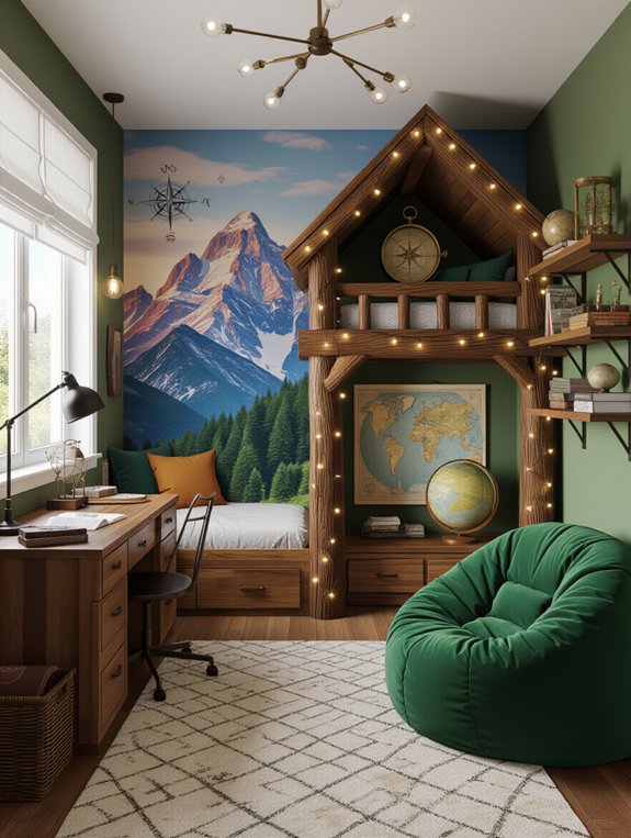 adventure themed room transformation