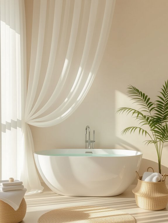 airy light enhancing bathroom panels