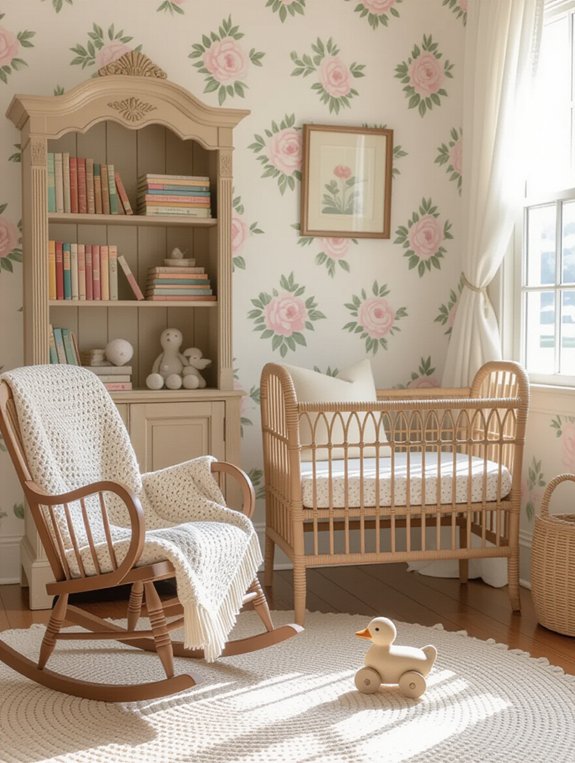 antique furniture nursery charm