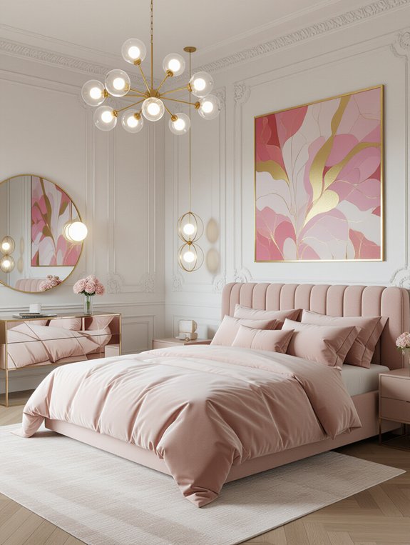 art deco bedroom design
