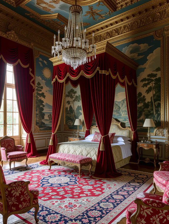 artistic bedroom wall murals