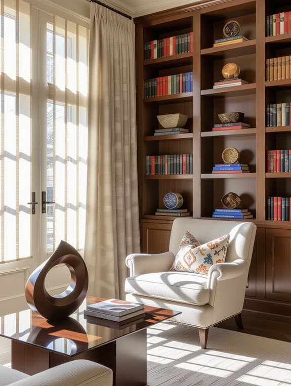 artistic bookshelf display ideas