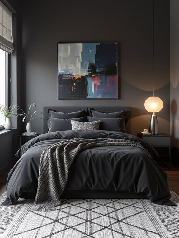 artwork enhancing dark spaces