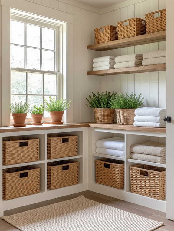 baskets for organized storage