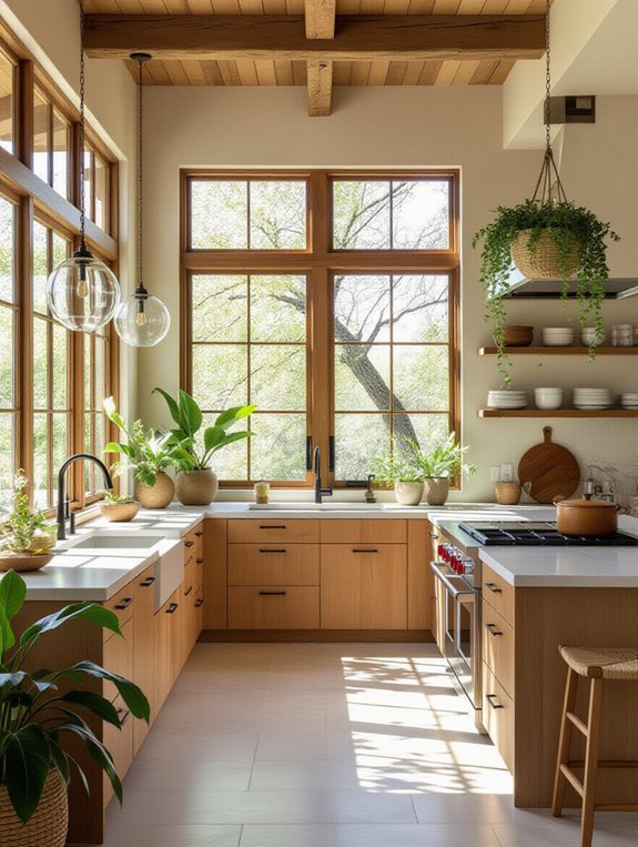 biophilic kitchen design elements