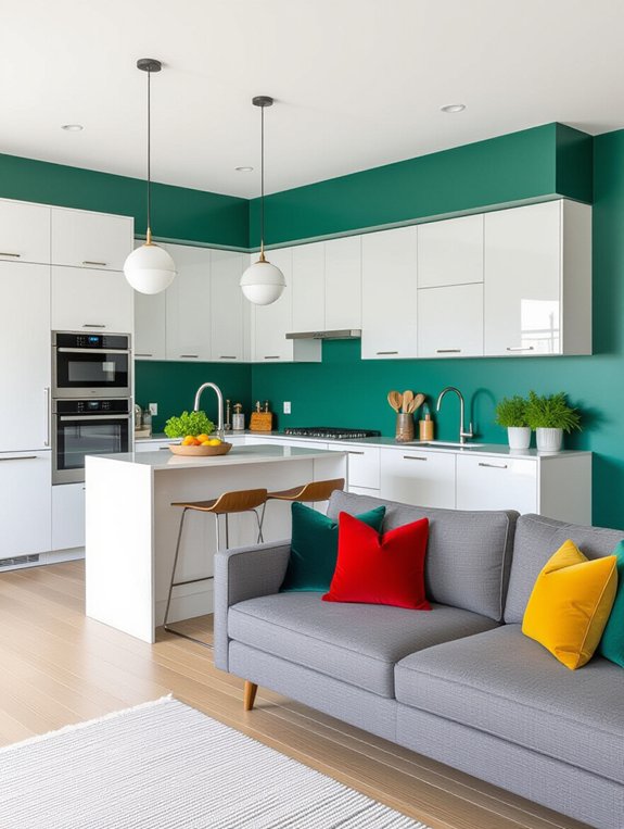 bold accent wall design