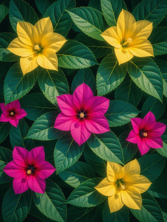 bold botanical design vibrancy