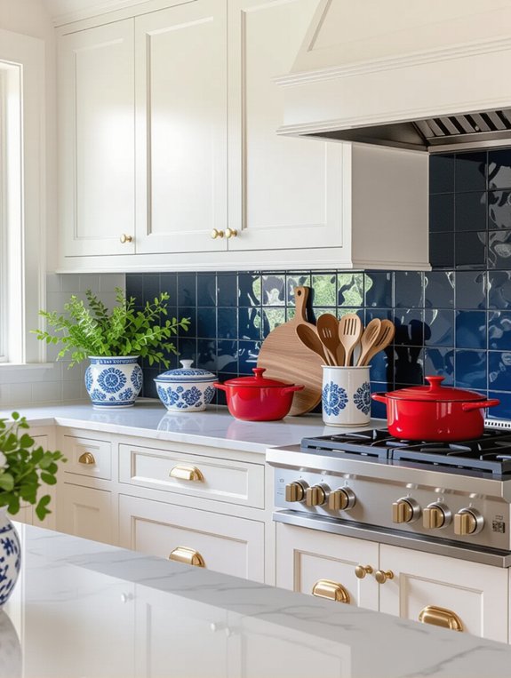 bold colors elevate cream