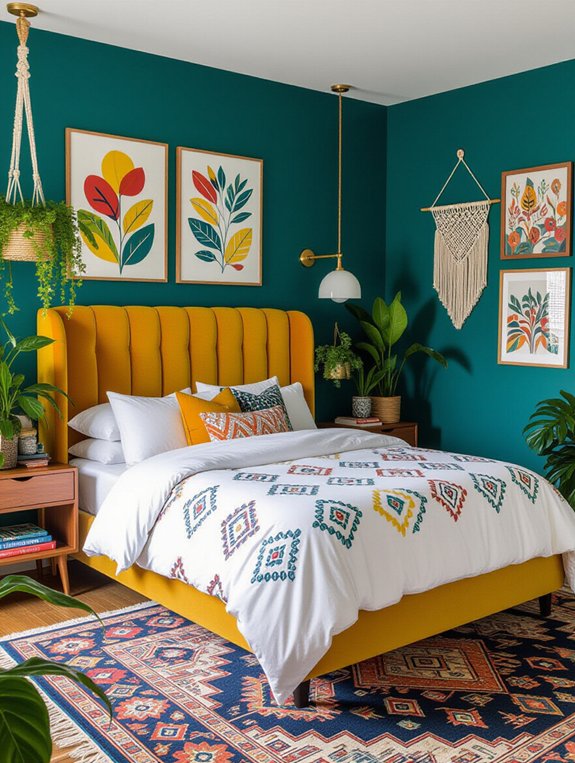 bold colors unique style