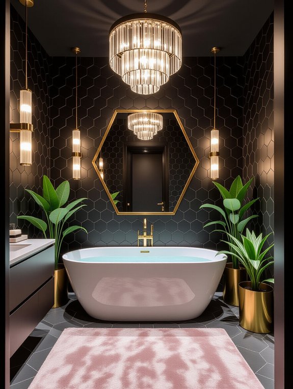 bold contemporary bathroom design
