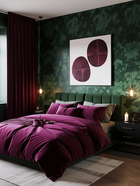 bold dark color choices