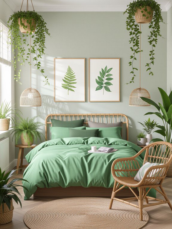 botanical bedroom decor ideas
