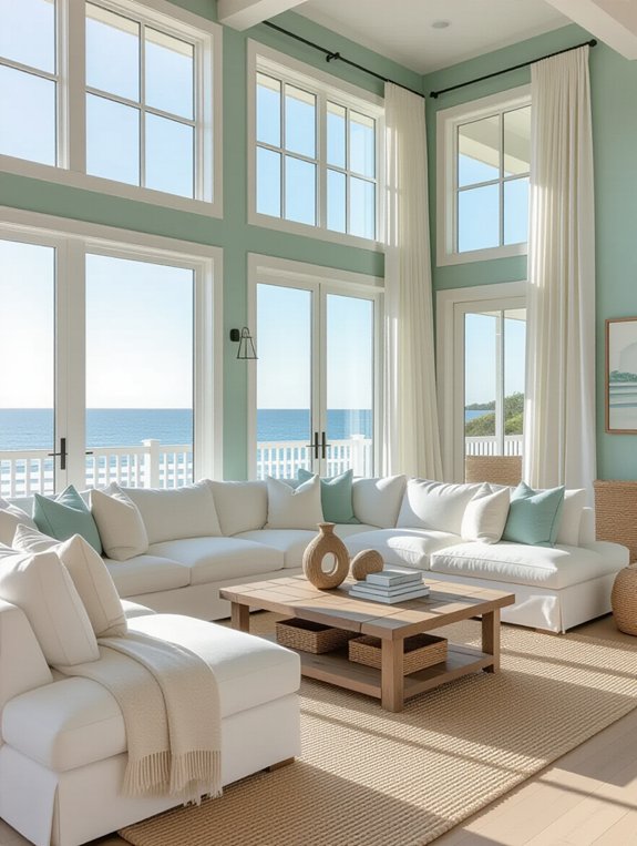 breezy coastal living room