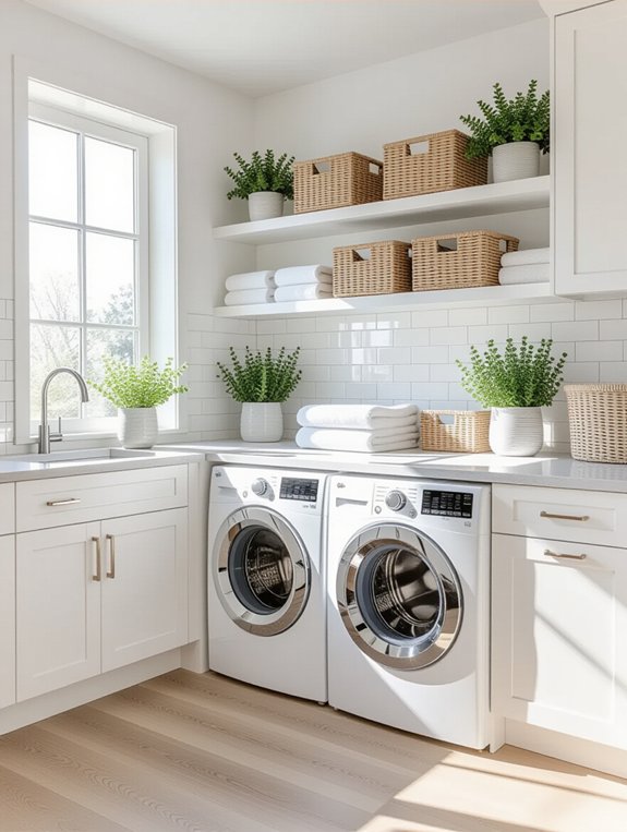 bright airy scandinavian design