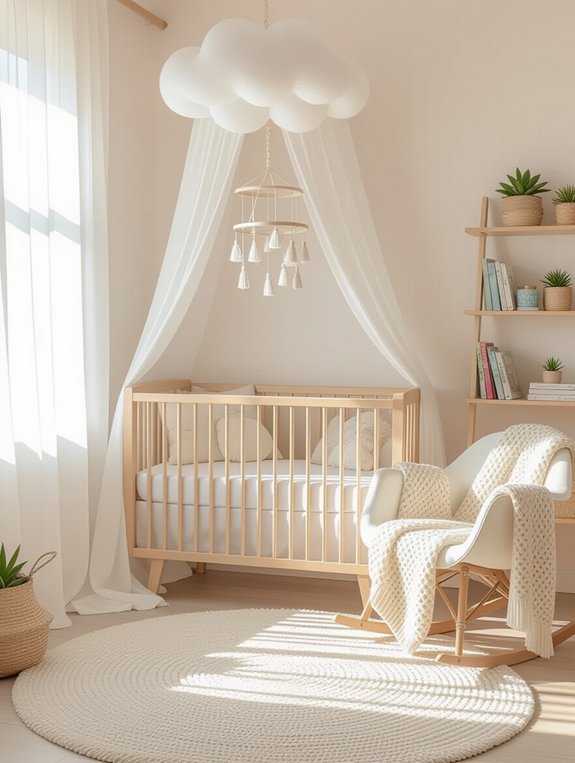 calming baby sanctuary design