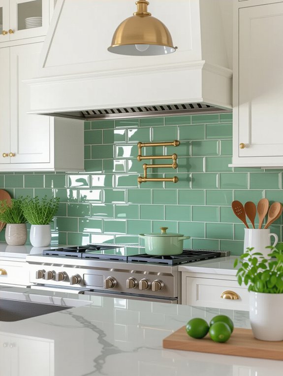 celadon color for kitchens