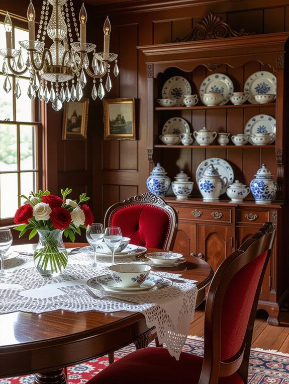 charming vintage dining decor