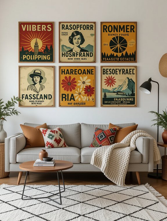 charming vintage wall decor