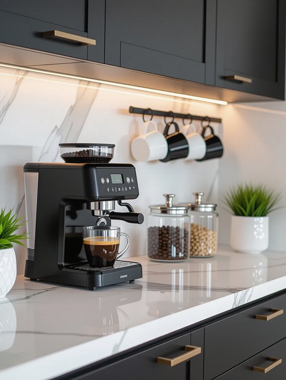 chic black and white