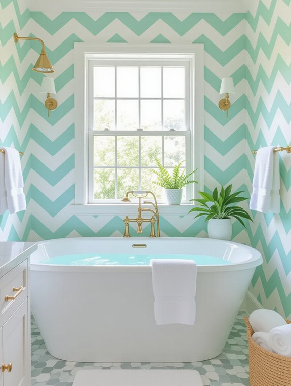 chic chevron patterns energize