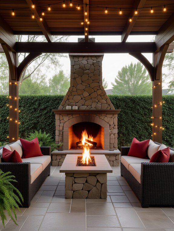 classic cozy outdoor gatherings