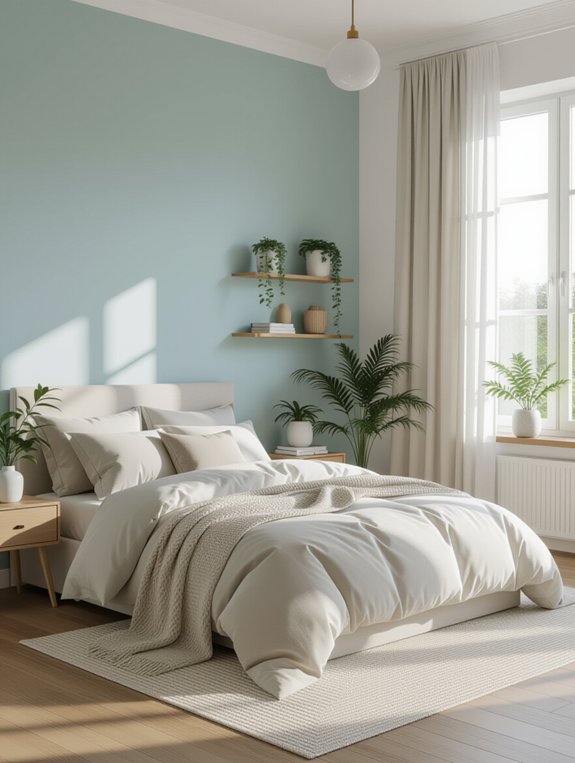 clutter free under bed space