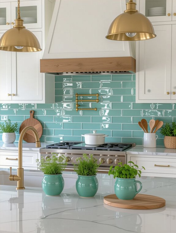 coastal seafoam kitchen retreat