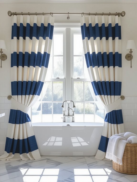 coastal vibe with stripes