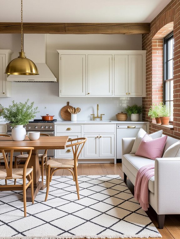 cohesive color and furniture