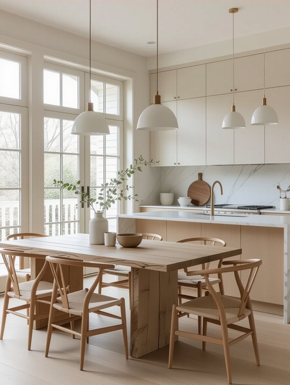 cohesive modern dining experience