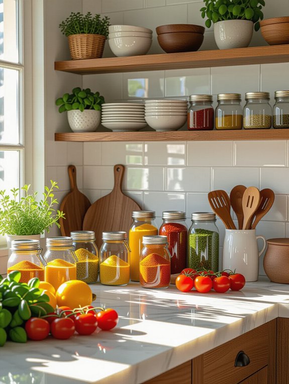 colorful culinary decor inspiration