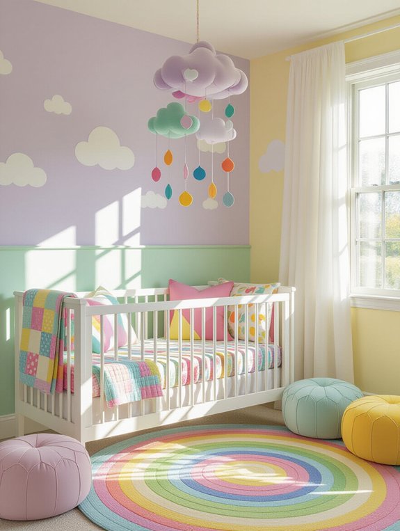 colorful nursery design ideas
