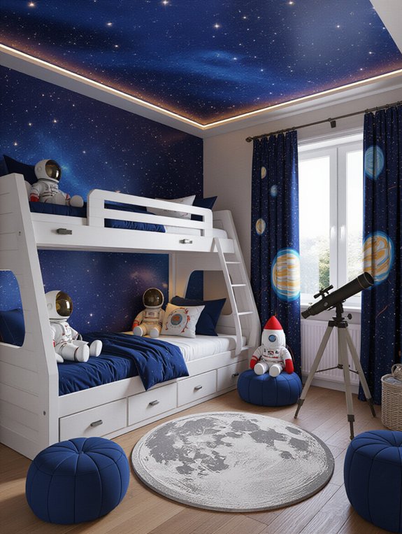 cosmic adventure room theme