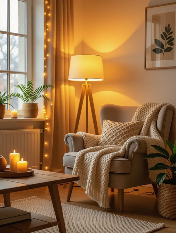 cozy ambient lighting options