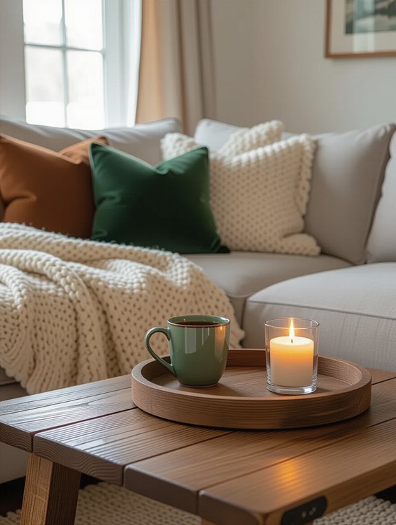 cozy blankets enhance comfort