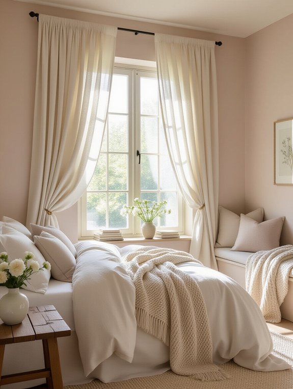 cozy curtains for ambiance