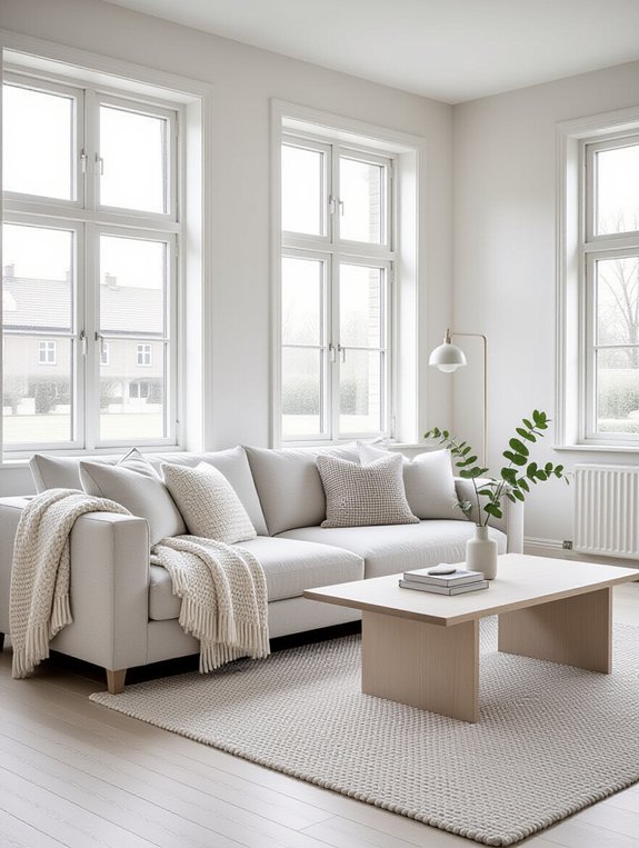 cozy functional scandinavian design
